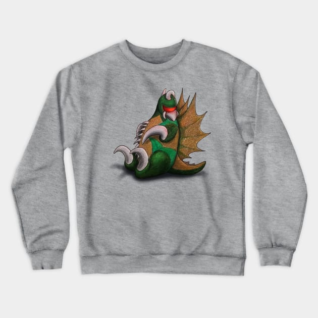 Cute Gigan Crewneck Sweatshirt by Lupa1214